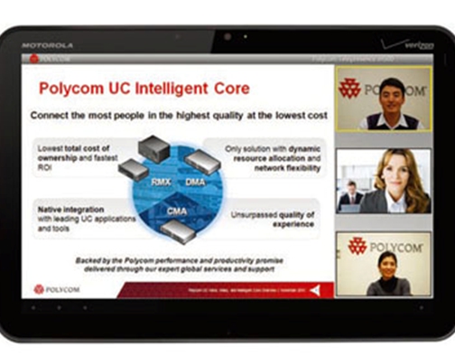 Polycom  Mobile安卓版高端商务移动视频通信软件